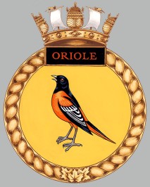 HMCS Oriole badge 