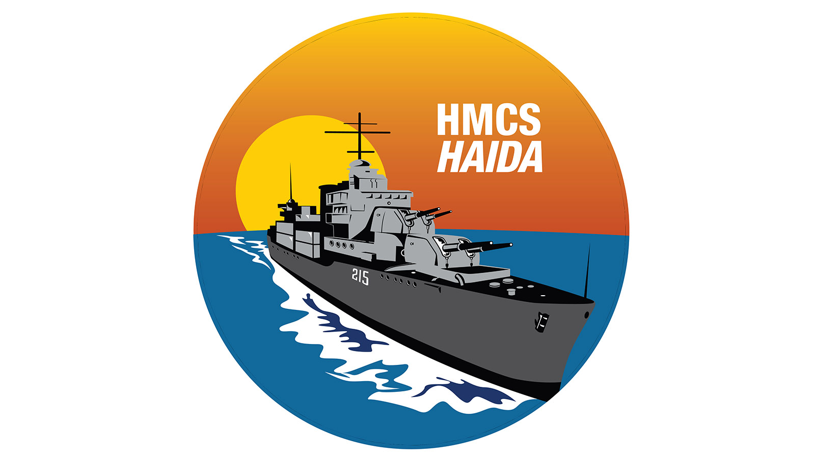 Slide - HMCS Haida