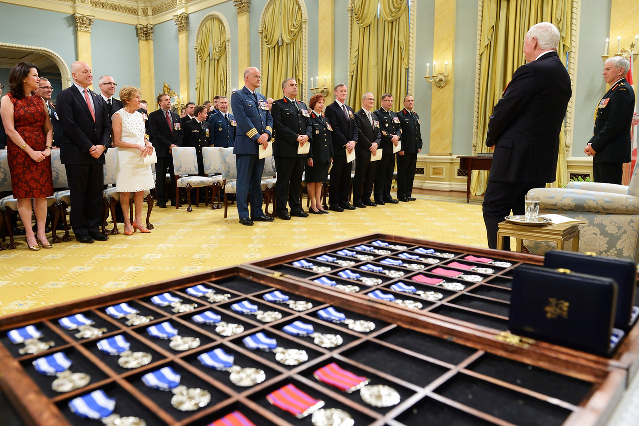 Presentation of Military and Bravery Decorations