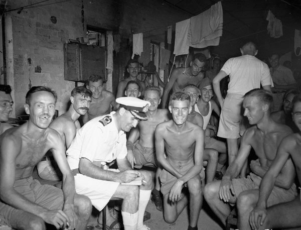 Canadian and British prisoners-of-war