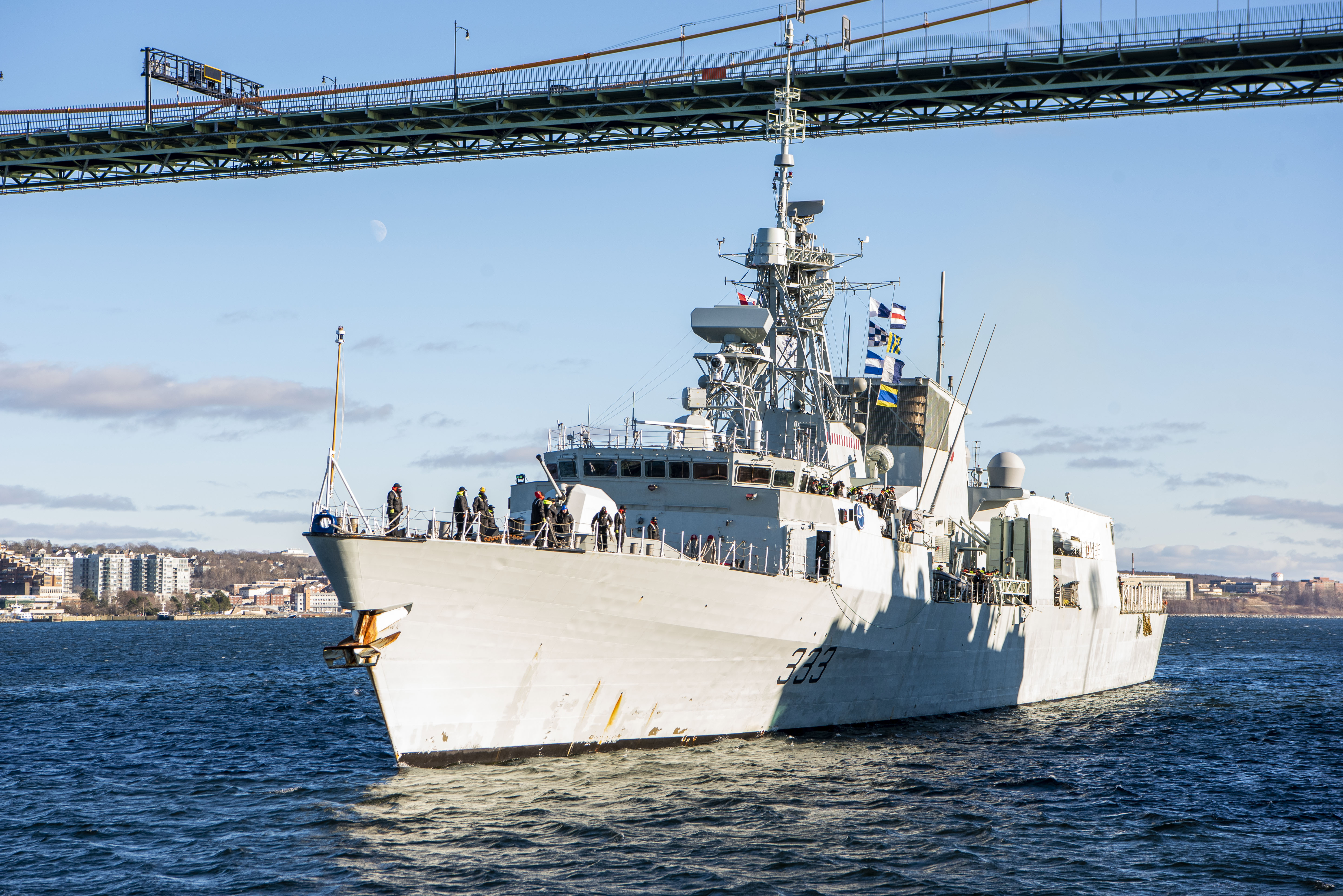 HMCS Toronto return